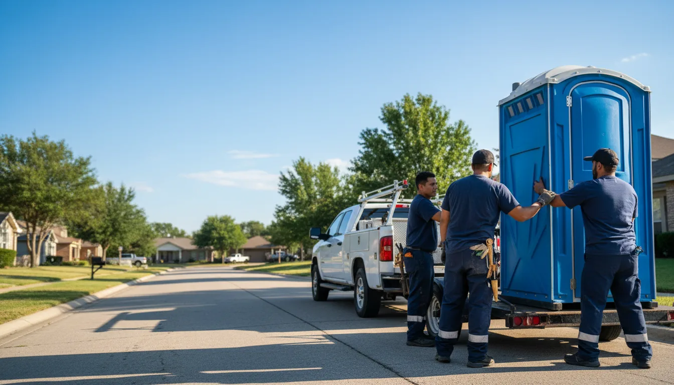 Portable Toilet Rental in Arp, TX near me